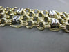 WIDE & LONG .40CT DIAMOND 14KT 2 TONE GOLD HANDCRAFTED MULTI ROW TENNIS BRACELET