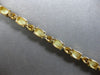 4.6CT DIAMOND & AAA OPAL 14KT YELLOW GOLD OVAL & ROUND ETERNITY BRACELET 28192