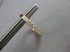 ESTATE .53CT DIAMOND 18KT ROSE GOLD 3D CLASSIC OVAL HUGGIE FUN HANGING EARRINGS