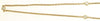 .10CT DIAMOND 14KT YELLOW GOLD 3D ROUND CLASSIC BEZEL BY THE YARD LOVE NECKLACE
