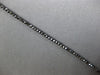 8.04CT BLACK DIAMOND 14KT WHITE GOLD 3D CLASSIC ETERNITY L.OVE TENNIS BRACELET