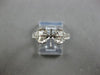 1.35CT DIAMOND 18KT WHITE GOLD ROUND & BAGUETTE SEMI MOUNT ENGAGEMENT RING 28127