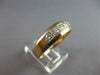 ESTATE 1.0CT DIAMOND 14KT YELLOW GOLD 3D 5 STONE ROUND WEDDING ANNIVERSARY RING