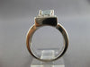 .48CT DIAMOND & AAA AQUAMARINE 14KT WHITE GOLD CUSHION & ROUND ENGAGEMENT RING
