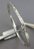 1.7CT DIAMOND 18K WHITE GOLD BAGUETTE CHANNEL SEMI ETERNITY CUFF BANGLE BRACELET
