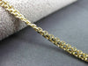 ANTIQUE LONG .90CT DIAMOND & AGATE 14KT YELLOW GOLD 3D FLOATING ITALIAN NECKLACE