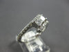 .63CT DIAMOND 14KT WHITE GOLD 3D PRINCESS & ROUND 2 STONE CRISS CROSS LOVE RING