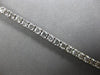 7.34CT SALT & PEPPER DIAMOND 14KT WHITE GOLD 3D ROUND ETERNITY TENNIS BRACELET