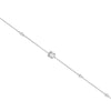 .29CT DIAMOND 18K WHITE GOLD 3D ROUND & BAGUETTE SQUARE BY THE YARD FUN BRACELET