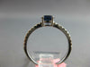 .48CT DIAMOND & AAA SAPPHIRE 14K WHITE GOLD CLASSIC OVAL & ROUND ENGAGEMENT RING