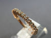 .30CT DIAMOND 14KT ROSE GOLD SEMI ETERNITY SHARED PRONG WEDDING ANNIVERSARY RING