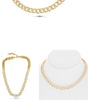 LARGE 3.4CT DIAMOND 14KT YELLOW GOLD 3D ROUND 3/4TH ETERNITY ADJUSTABLE NECKLACE