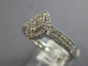 .33CT DIAMOND 14K WHITE GOLD 3D CLUSTER MARQUISE SHAPE HALO FRIENDSHIP LOVE RING