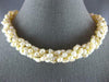 ESTATE AAA SOUTH SEA PEARL 14KT YELLOW GOLD MULTI STRAND BARREL NECKLACE #EVE001