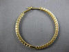 1.15CT DIAMOND 18KT YELLOW GOLD CLASSIC ROUND INSIDE OUT HOOP HANGING EARRINGS