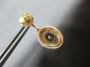 2.33CT DIAMOND & AAA MORGANITE 14KT ROSE GOLD OVAL & ROUND HALO HANGING EARRINGS