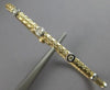 .18CT DIAMOND 14K 2 TONE GOLD 5 STONE FLEXIBLE WOVEN ETOILE CUFF BANGLE BRACELET