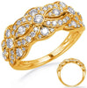 WIDE 1.0CT DIAMOND 14K YELLOW GOLD 3D MULTI ROW FLOWER MARQUISE SHAPE BEZEL RING