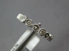 .44CT DIAMOND 14KT WHITE GOLD ROUND FILIGREE SIZEABLE ETERNITY ANNIVERSARY RING