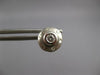 ESTATE .36CT DIAMOND 18KT WHITE GOLD CLASSIC MATTE & SHINY ETOILE STUD EARRINGS