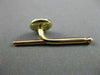 ESTATE LARGE MOTHER OF PEARL 14KT 2 TONE GOLD 3D MENS CUFFLINK & SHIRT STUD SET