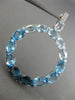 LARGE 60.62CT DIAMOND & MULTI GEM 14K WHITE GOLD CIRCLE OF LIFE HANGING EARRINGS