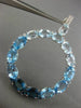 LARGE 60.62CT DIAMOND & MULTI GEM 14K WHITE GOLD CIRCLE OF LIFE HANGING EARRINGS
