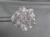 ANTIQUE MASSIVE FILIGREE 18KT WHITE FLOWER 4.67CT DIAMOND RING ONE OF A KIND!!!