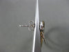 ESTATE LARGE 1.0CT DIAMOND 14K WHITE & BROWN GOLD CIRCLE OF LIFE ETOILE EARRINGS