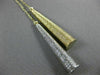 ESTATE .13CT DIAMOND 14K WHITE & YELLOW GOLD MESH LARIAT ELONGATED LOVE NECKLACE