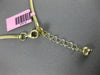 ESTATE .15CT DIAMOND 14KT WHITE YELLOW & ROSE GOLD 3D MESH STAR LARIAT NECKLACE
