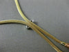 ESTATE .15CT DIAMOND 14KT WHITE YELLOW & ROSE GOLD 3D MESH STAR LARIAT NECKLACE
