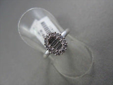 ANTIQUE WIDE .50CT OVAL BAGUETTE & ROUND DIAMOND 14KT GOLD RING SIMPLY AMAZING!!