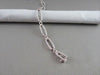 ANTIQUE 1.09CTW WIDE FILIGREE 14KT DIAMOND OVAL BRACELET BEAUTIFUL!!!!!!!!!!!