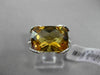 ANTIQUE 4.79CTW DIAMOND & EXTRA FACET CITRINE 14KT WHITE GOLD 3D BUTTERFLY RING