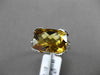 ANTIQUE 4.79CTW DIAMOND & EXTRA FACET CITRINE 14KT WHITE GOLD 3D BUTTERFLY RING
