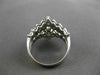 ANTIQUE LARGE 1.15CT ROUND DIAMOND 14K WHITE GOLD COCKTAIL ENGAGEMENT RING 21328