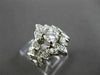 ANTIQUE LARGE 1.15CT ROUND DIAMOND 14K WHITE GOLD COCKTAIL ENGAGEMENT RING 21328