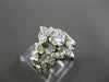 ANTIQUE LARGE 1.15CT ROUND DIAMOND 14K WHITE GOLD COCKTAIL ENGAGEMENT RING 21328