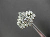 ANTIQUE LARGE 1.15CT ROUND DIAMOND 14K WHITE GOLD COCKTAIL ENGAGEMENT RING 21328