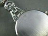 ANTIQUE LARGE 1.15CT OLD MINE DIAMOND PLATINUM MECHANICAL ROUND WATCH #22196