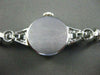 ANTIQUE LARGE 1.15CT OLD MINE DIAMOND PLATINUM MECHANICAL ROUND WATCH #22196