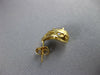 ESTATE 1.36CT DIAMOND PEAR TANZANITE 14K YELLOW GOLD POST FILIGREE EARRINGS 9762