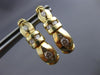 ESTATE .72CT ROUND DIAMOND 14K YELLOW GOLD CLASSIC CHANNEL HUGGIE EARRINGS #6168