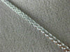 ANTIQUE 1.95CT DIAMOND & AAA EMERALD 14K WHITE & YELLOW GOLD SWIRL NECKLACE 6871