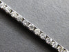 ESTATE WIDE 1.83CT DIAMOND 14KT WHITE GOLD 3D CLASSIC ROUND 2MM TENNIS BRACELET