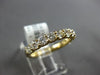 1.16CT DIAMOND 14K YELLOW GOLD ROUND SHARED PRONG SEMI ETERNITY ANNIVERSARY RING