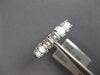 LARGE 4.08CT DIAMOND 18KT WHITE GOLD EMERALD CUT SHARED PRONG ANNIVERSARY RING
