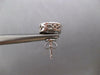LARGE .85CT DIAMOND 14KT WHITE GOLD FLOWER INTERCHANGEABLE JACKET STUD EARRINGS