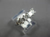 .90CT DIAMOND 14KT WHITE GOLD 3D 5 STONE SHARED PRONG WEDDING ANNIVERSARY RING